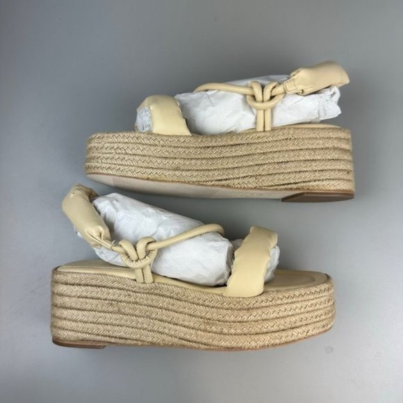 Equitare Kinga Espadrille Sandal in Cream - Picture 7 of 12